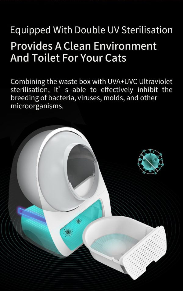 CATLINK SCOOPER Self-Clean Smart Cat Litter Box – Standard Pro