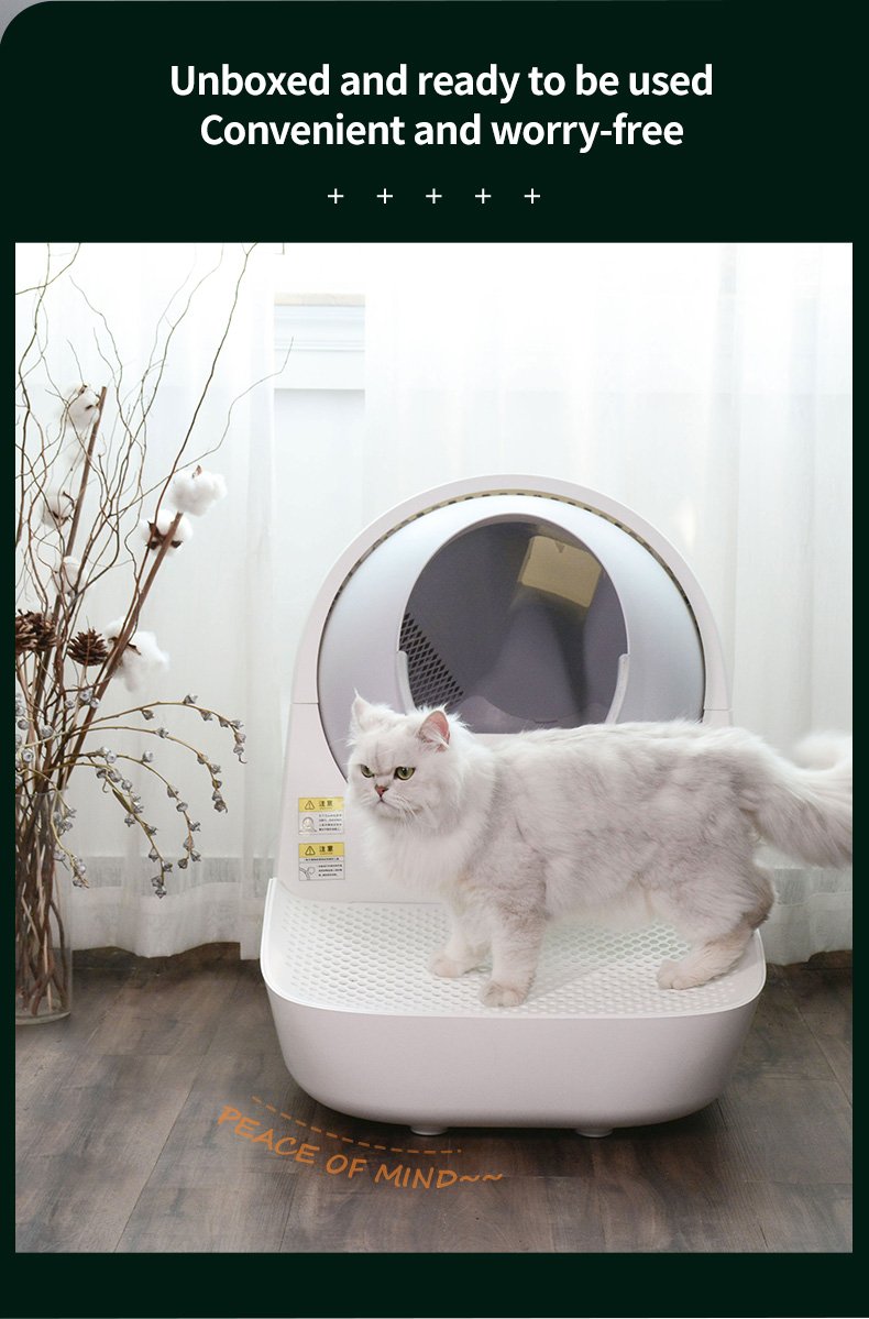 CATLINK Scooper Stairway - White For Luxury Pro & Standard Pro