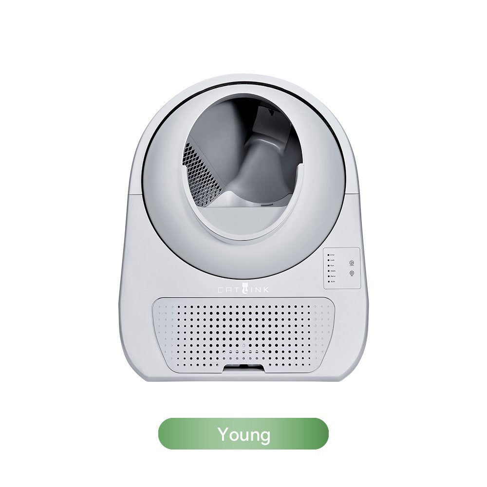 CATLINK SCOOPER Self-Clean Cat Litter Box – Young (Non Wifi) – Grey