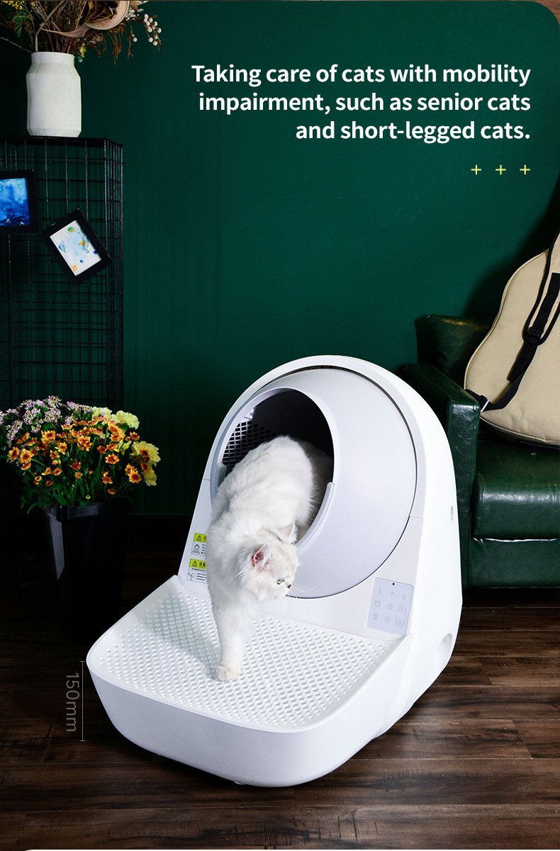 CATLINK Scooper Stairway - White For Luxury Pro & Standard Pro