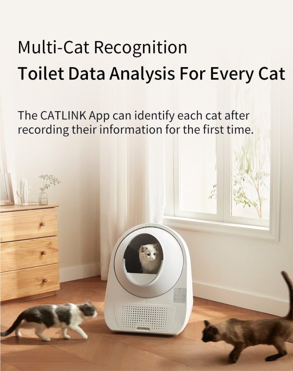 CATLINK SCOOPER Self-Clean Smart Cat Litter Box – Standard Pro